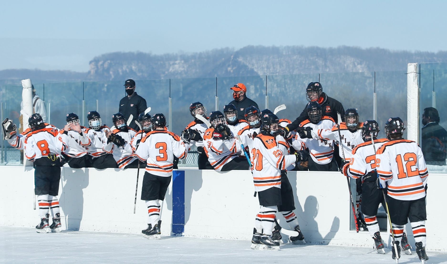 Photos: WSHS Hockey vs Red Wing